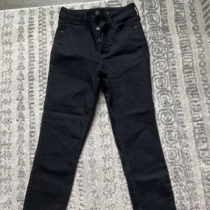 Old Navy Black Super Skinny Jeans